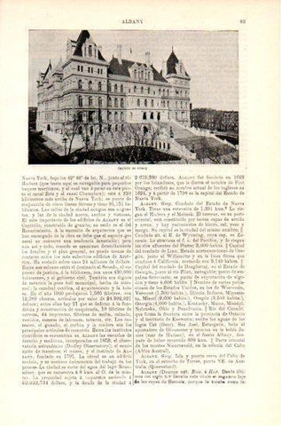 LAMINA V47521: Capitolio de Albany