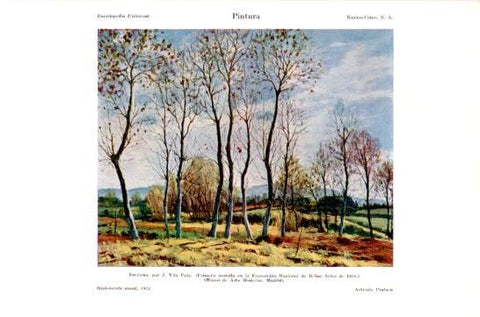 LAMINA V47505: Invierno por J. Vila Puig