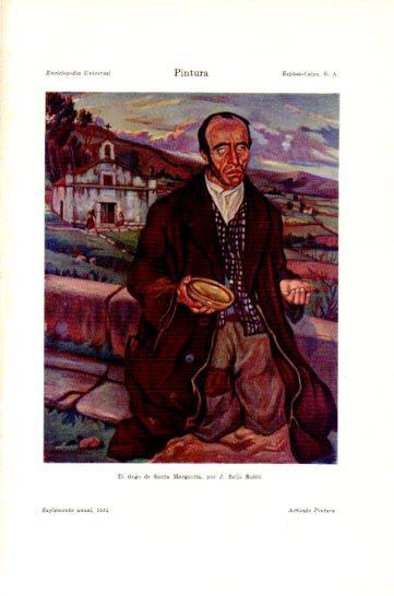 LAMINA V47504: El ciego de Santa Margarita por J. Seijo Rubio 