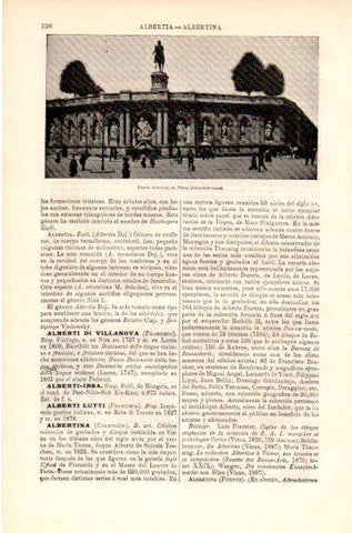 LAMINA V47526: Fuente Albertina, Viena