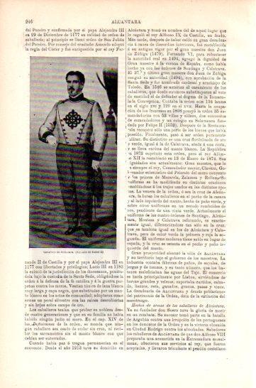 LAMINA V47546: Caballero de Alcantara