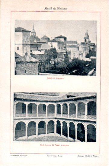 LAMINA V47541: Palacio del Arzobispo en Alcala de Henares