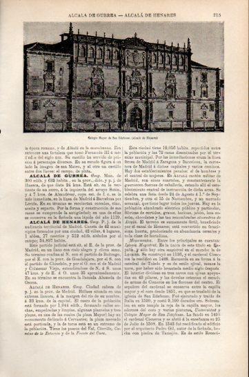LAMINA V47540: Colegio de San Ildefonso en Alcala de Henares