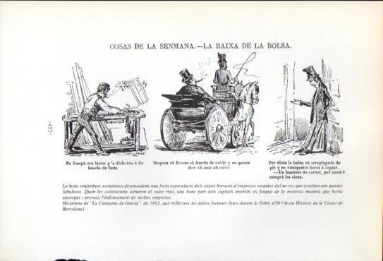 LAMINA V47653: Historieta de La Campana de Gracia de 1882