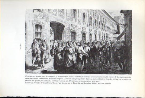 LAMINA V47657: Fabrica d'Erasme de Gonina dibuix de Lola Anglada