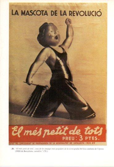 LAMINA V47690: Cartell El mes petit de tots Guerra Civil
