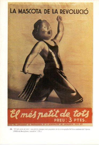 LAMINA V47690: Cartell El mes petit de tots Guerra Civil