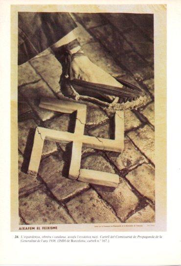 LAMINA V47689: Cartell aixafem el feixime Comissariat de la Generalitat 1938