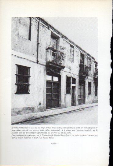 LAMINA V47670: Cases vuicentistes del carrer Fraternitat, Barcelona