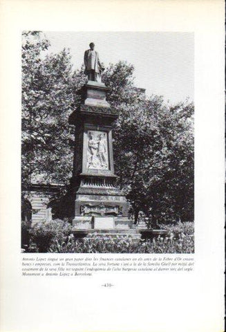 LAMINA V47646: Monument a Antonio Lopez a Barcelona