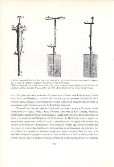 LAMINA V47617: Aparells per a injectar a les arrels del cep sulfur, dibuixos