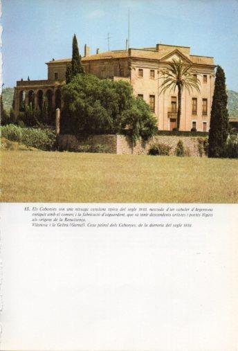LAMINA V47607: Casa Pairal dels Cabanyes, Vilanova i la Geltru