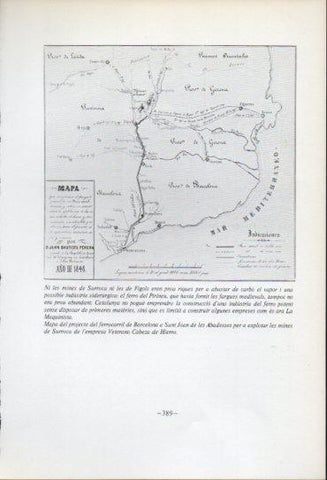 LAMINA V47634: Mapa del ferrocarril de Barcelona a Sant Joan de les Abadesses