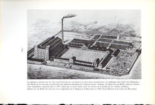 LAMINA V47633: Fabrica de Can Batllo, Barcelona 1906