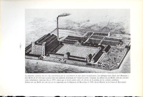 LAMINA V47633: Fabrica de Can Batllo, Barcelona 1906