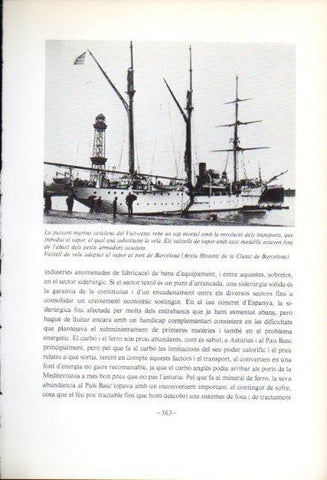 LAMINA V47628: Vaixell de vela adapt, Port de Barcelona
