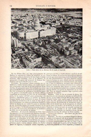 LAMINA V47368: Vista aerea de La Habana, Cuba