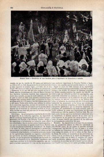 LAMINA V47361: Granaderos a caballo en Buenos Aires