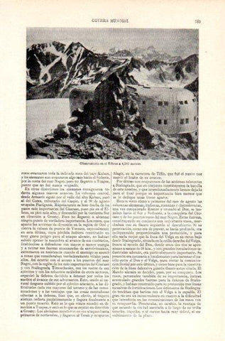 LAMINA V47401: Observatorio en el Eibrus, Rusia