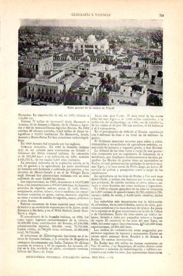 LAMINA V47393: Vista general de Tripoli