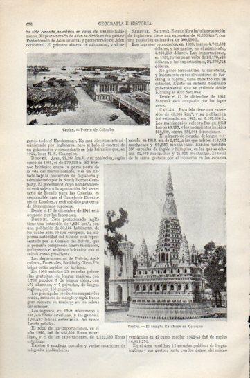 LAMINA V47389: Templo Katahona en Colombo