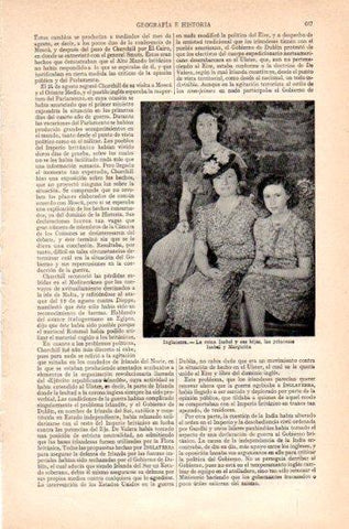 LAMINA V47388: La reina Isabel y las princesas Isabel y Margaria