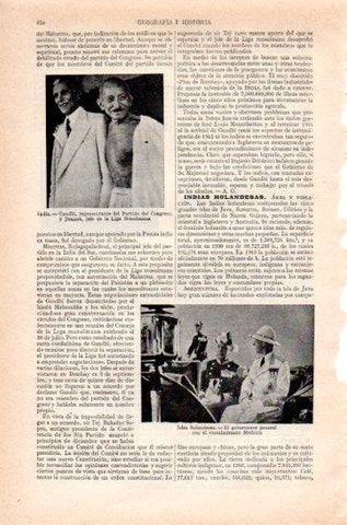 LAMINA V47385: Gandhi y Jinnah
