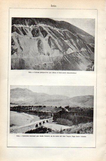 LAMINA V47391: Ferrocarril transiraniano en Iran