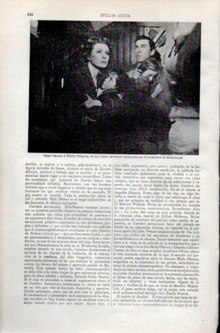 LAMINA V47325: Greer Carson y Walter Pidgeon en La señora Minniver
