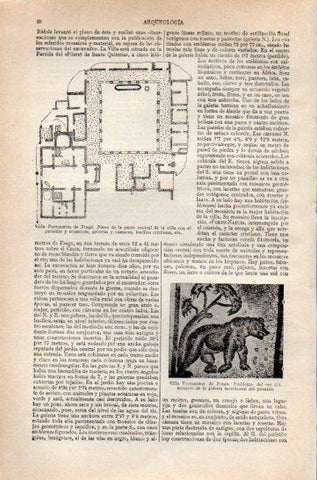 LAMINA V47322: Villa Fortunatus de Fraga plano