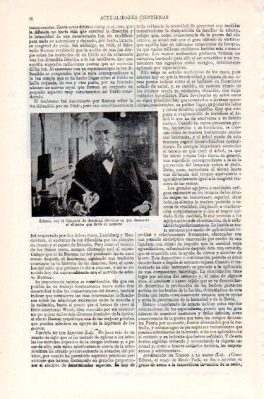 LAMINA V47311: Edison con la lampara de descarga electrica