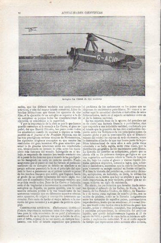 LAMINA V47310: Autogiro La Cierva tipo moderno