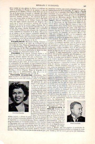 LAMINA V47347: Conchita Panades y Pablo Parellada