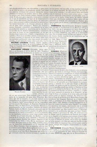 LAMINA V47346: Nicolas Navarro y J. Nehru
