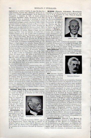 LAMINA V47345: A. Millerand y Marques de Merry del Val
