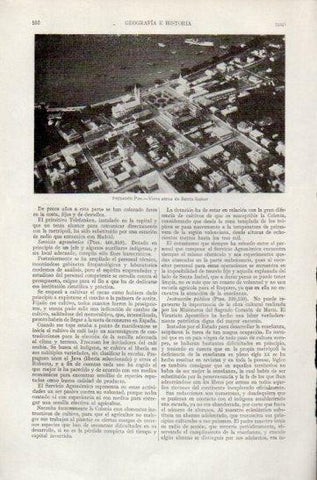 LAMINA V47467: Vista aerea de Santa Isabel, Fernando Poo