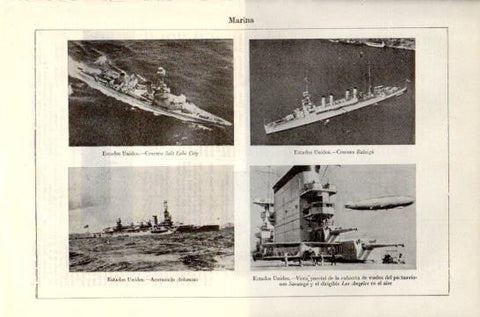 LAMINA V47482: Barcos de guerra de la marina de Estados Unidos
