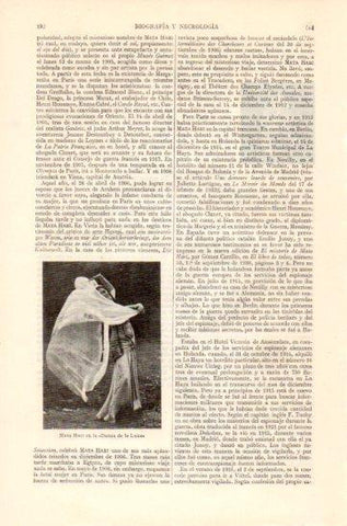 LAMINA V47452: Mata Hara en la Danza de la Luna
