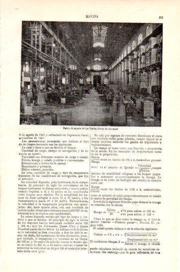 LAMINA V47420: Taller de ajuste de La Union Naval de Levante