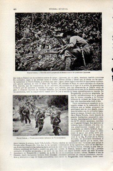 LAMINA V47406: Tropas americanas en Nueva Guinea