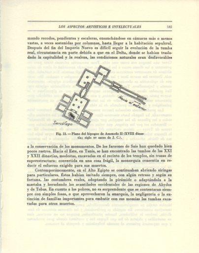 LAMINA V47897: Plano del hipogeo de Amenofis II