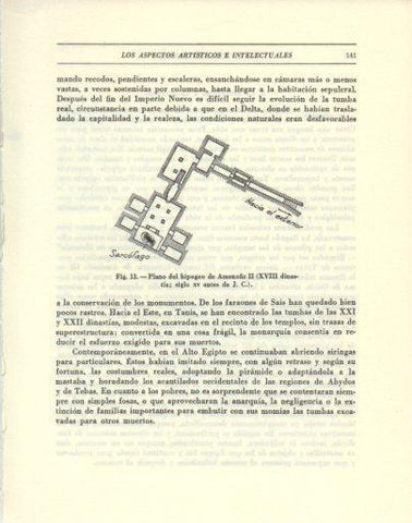 LAMINA V47897: Plano del hipogeo de Amenofis II