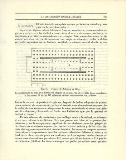 LAMINA V47914: Plano del templo de Artemisa en Efeso