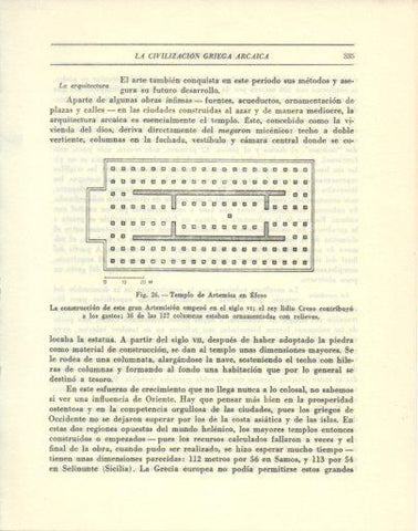 LAMINA V47914: Plano del templo de Artemisa en Efeso