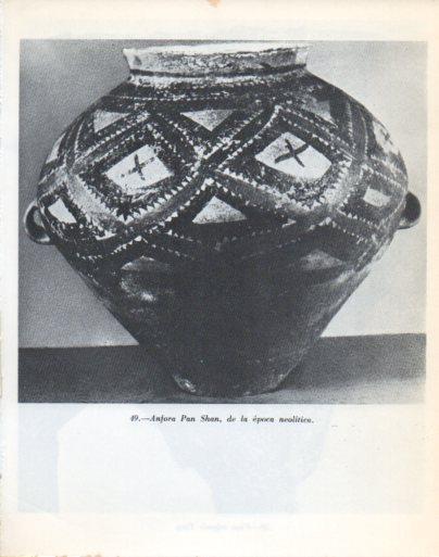 LAMINA V47931: Anfora Pan Shan de la epoca neolitica