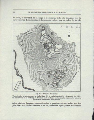 LAMINA V47930: Plano de Pergano helenistico