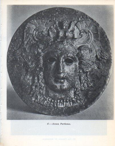 LAMINA V47929: Atenea Parthenos