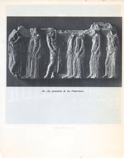 LAMINA V47928: La procesion de las Panateneas