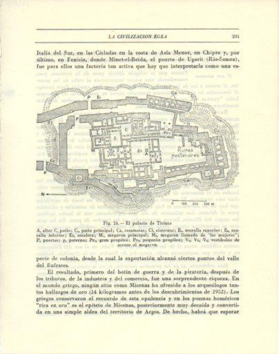 LAMINA V47918: Plano del palacio de Tirinto