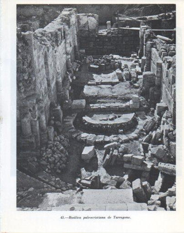LAMINA V47864: Basilica paleocristiana de Tarragona